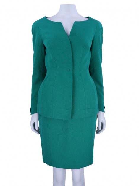 Conjunto Thierry Mugler Lã Verde