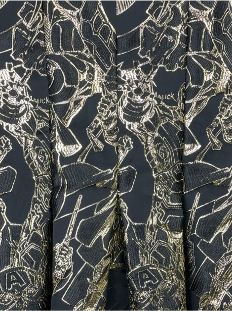 Vestido Philipp Plein Marvel Metalizado