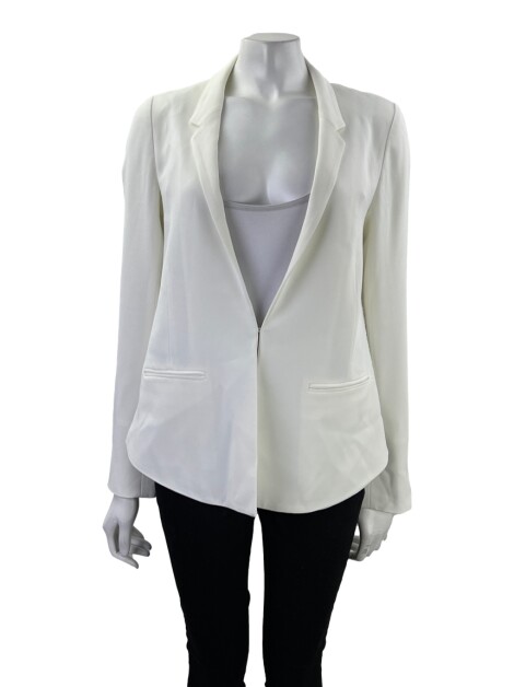 Blazer Derek Lam Tecido Off-White Detalhe Costas