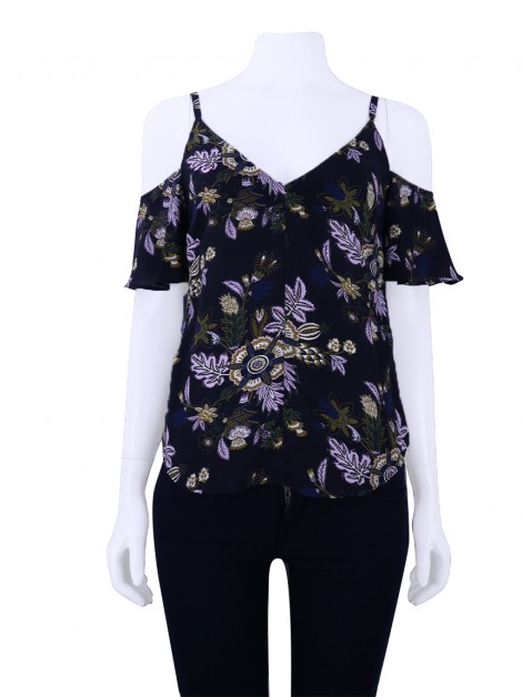 Blusa A.L.C Seda Estampada