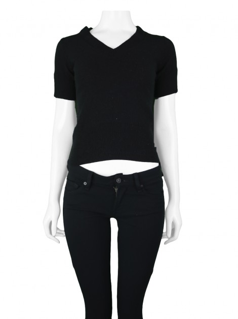 Blusa Banana Republic Lã Preto