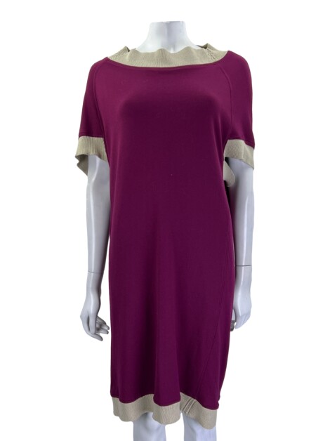 Vestido Alcaçuz Tricot Bicolor
