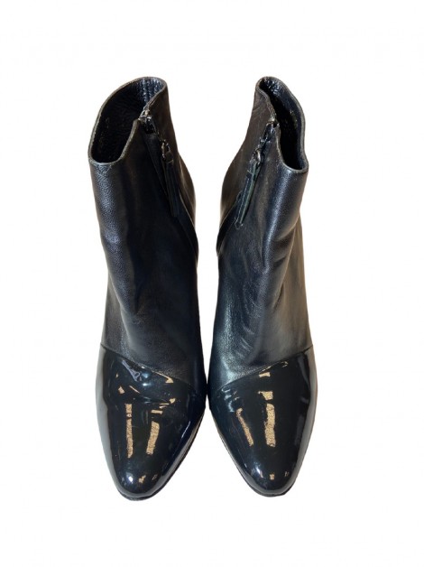 Bota Giuliana Romanno Couro Preta
