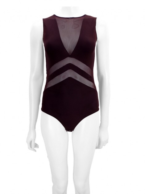 Body Teti Gio Tule Roxo