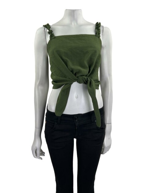 Blusa Olympiah Amarração Verde