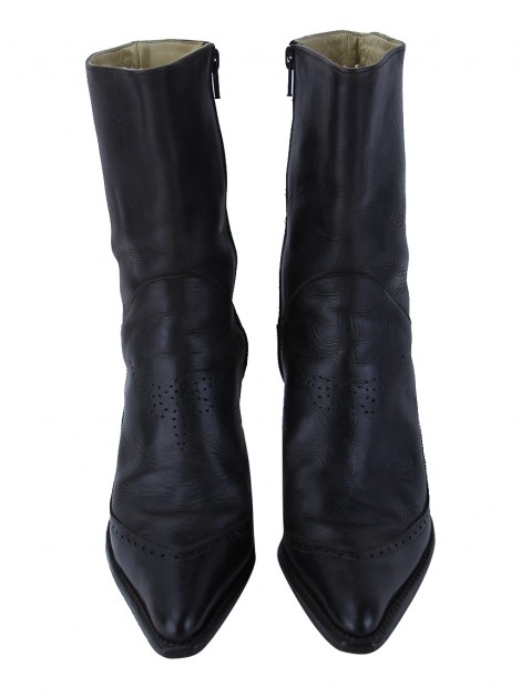 Bota Tony Mora Couro Marrom