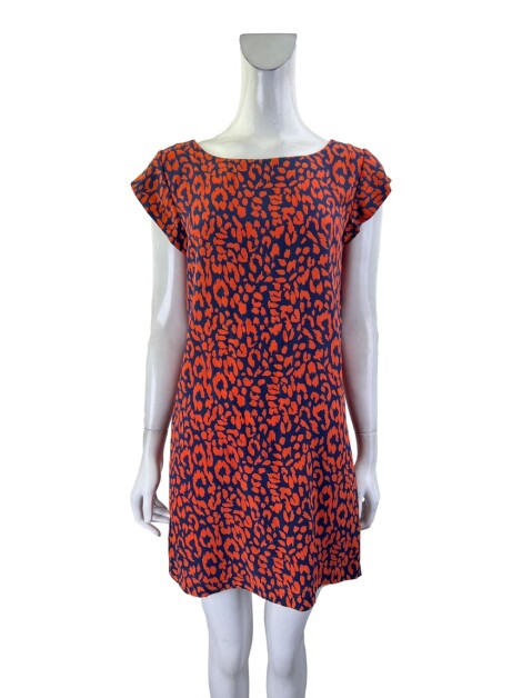 Vestido Jogê Seda Animal Print