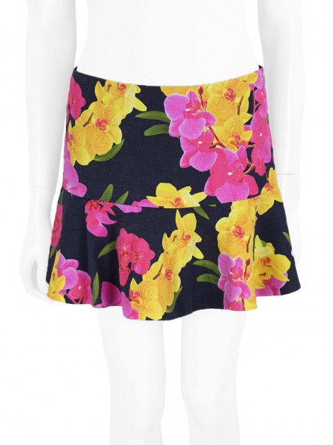 Saia Magrella Tecido Estampado