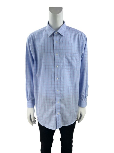 Camisa Brooks Brothers Azul Estampada