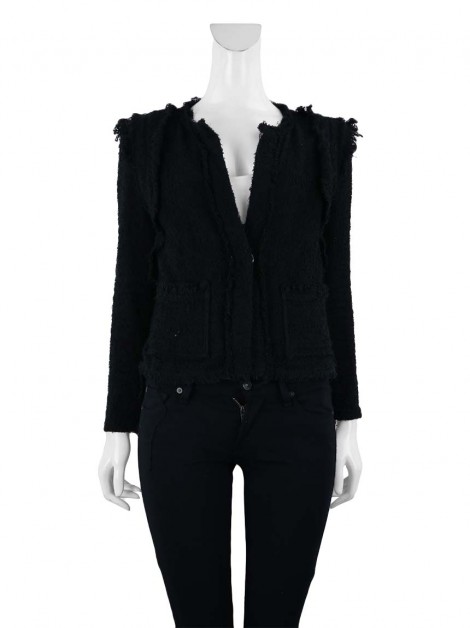 Casaco Iro Tweed Preto