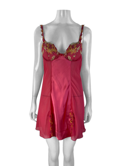 Camisola  Fruit De La Passion Acetinada Bordada