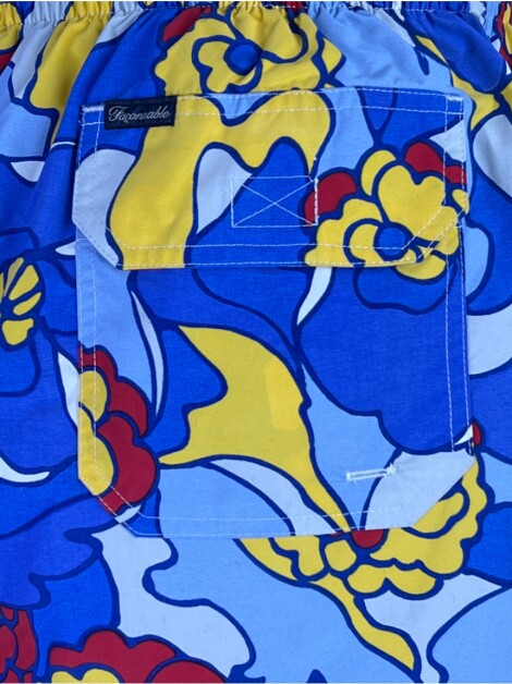 Bermuda Façonnable Tecido Estampado