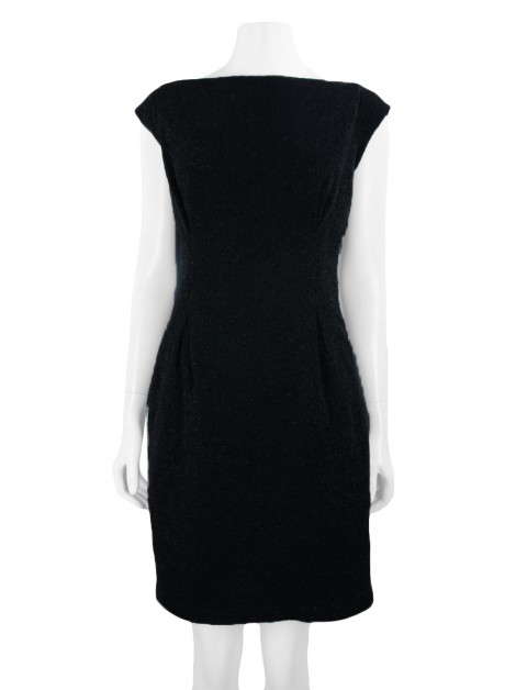 Vestido Gig Lurex Preto
