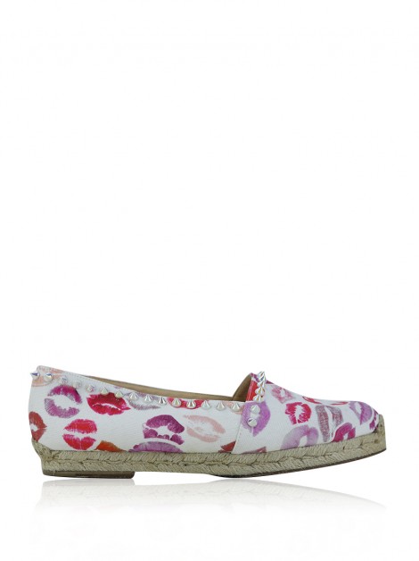 Espadrille Christian Louboutin Ares Canvas Lips