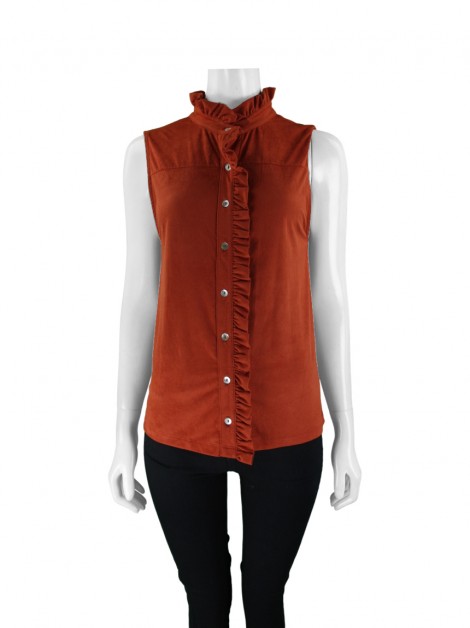 Blusa Letage Regata Terracota
