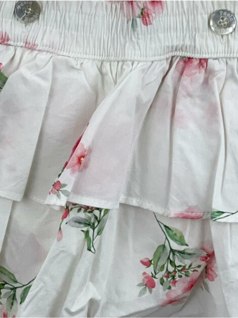 Saia Paola Bimbi Salopete Franzidos Floral
