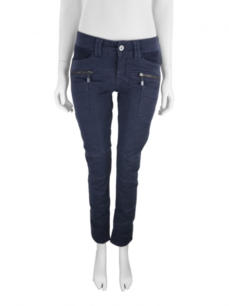 Calça Cris Barros Jeans Cinza