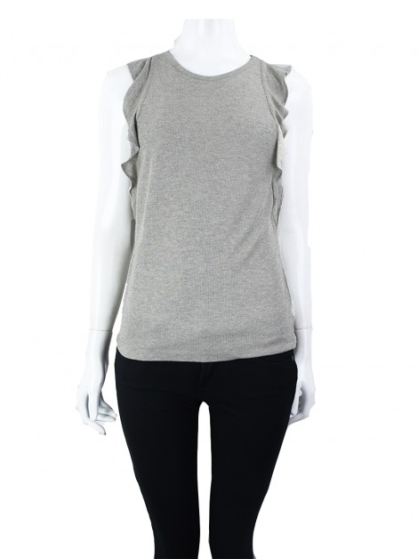 Blusa Madewell Canelada Cinza