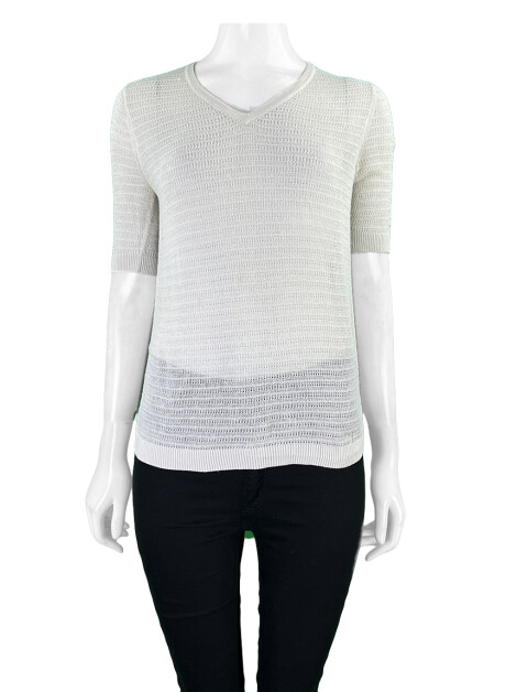 Blusa Comptoir Des Cotonniers Tricot Bege