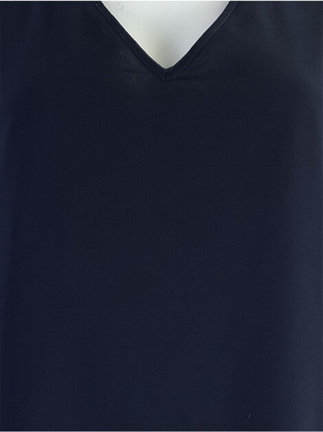 Blusa See By Chloé Tecido Azul Marinho