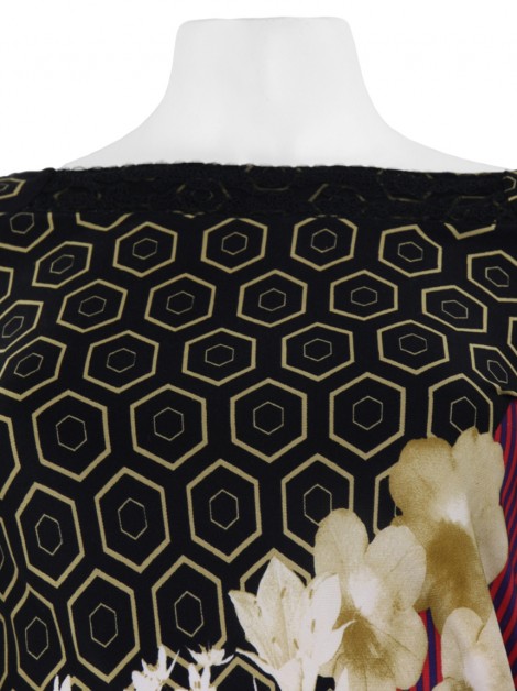 Vestido Class Roberto Cavalli Curto Estampado