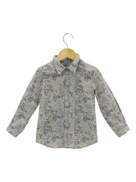Camisa Bonpoint Estampada Floral Infantil