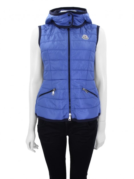 Colete Moncler Nylon Azul