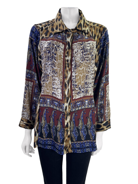 Camisa Letage Estampa Multicolor