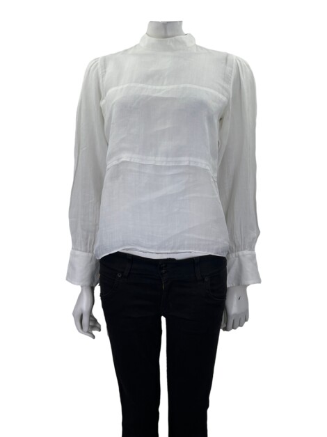 Blusa Lica Melzer + Guga Gonçalves Linho Branco