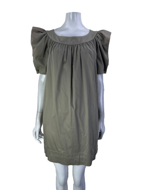 Vestido Paul & Joe Evasê Cinza