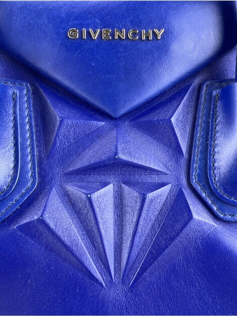 Bolsa Givenchy Antigona 3D Medium Couro Royal