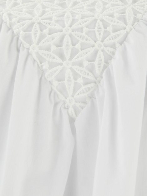 Blusa Amaro Renda Branco
