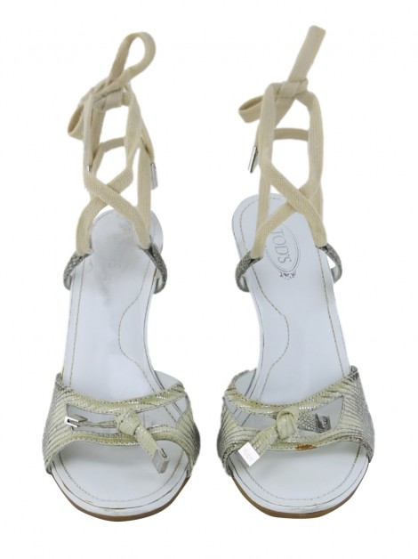 Sapato Tod''s Amarração Embossed