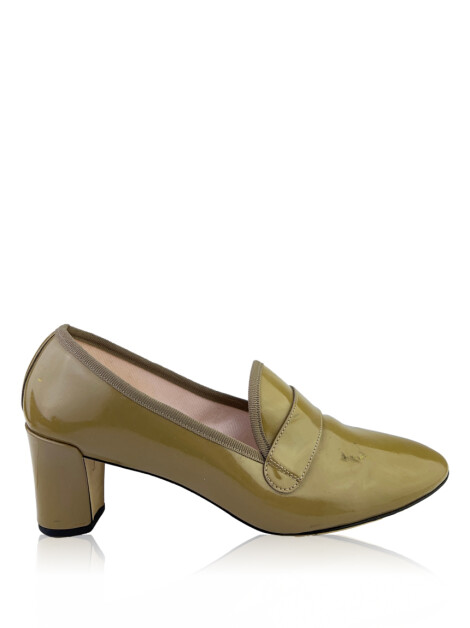 Sapato Repetto Verniz Bege