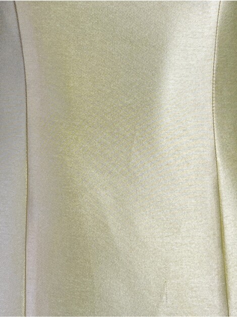 Vestido de Festa Rosa Clará Amarelo Longo