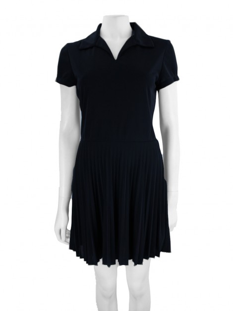 Vestido Nicole Miller Tecido Preto
