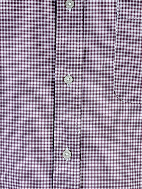 Camisa Uniqlo Quadriculada Rosa