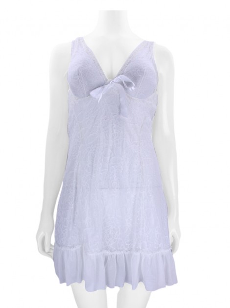 Camisola Fruit De La Passion Tecido Renda Off White