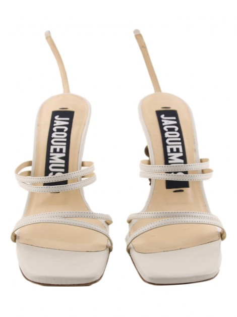 Sandália Jacquemus Couro Branca