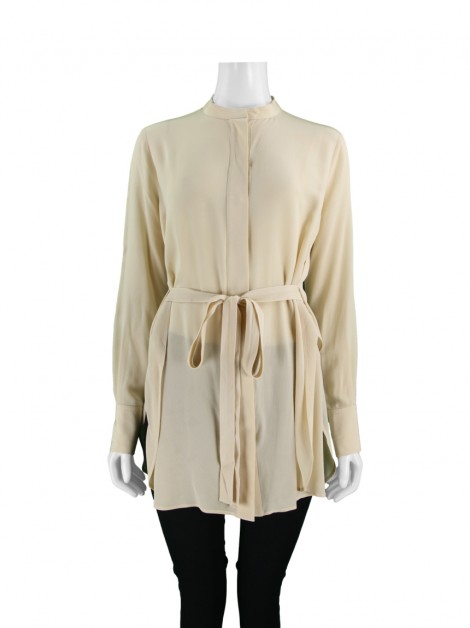 Camisa Joseph Carla Seda Bege