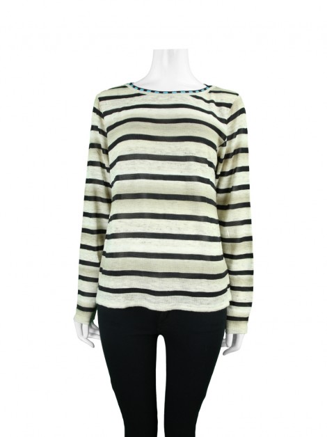 Blusa Thelure Premium Tricot Listrado