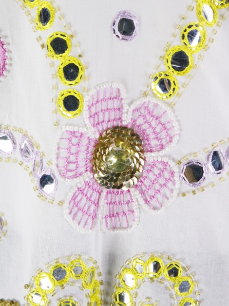 Túnica Taj by Sabrina Crippa Canutilhos Off White