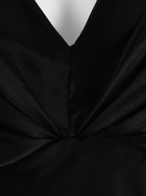 Vestido Arthur Caliman Cetim Preto