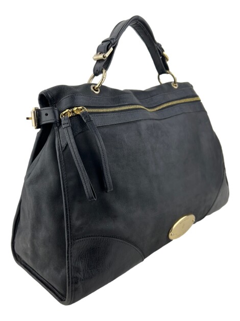 Bolsa com Alça Mulberry Taylor Preta