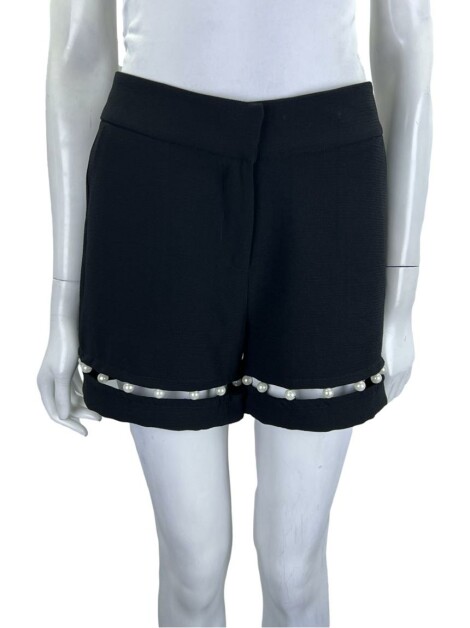 Short Letage Vazada Preta