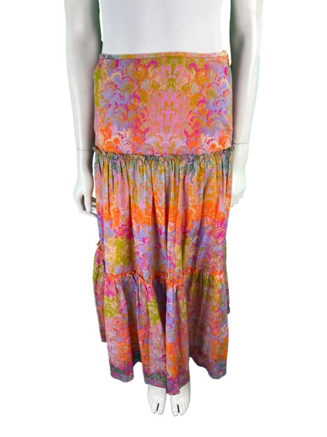 Saia Cynthia Rowley Tecido Floral