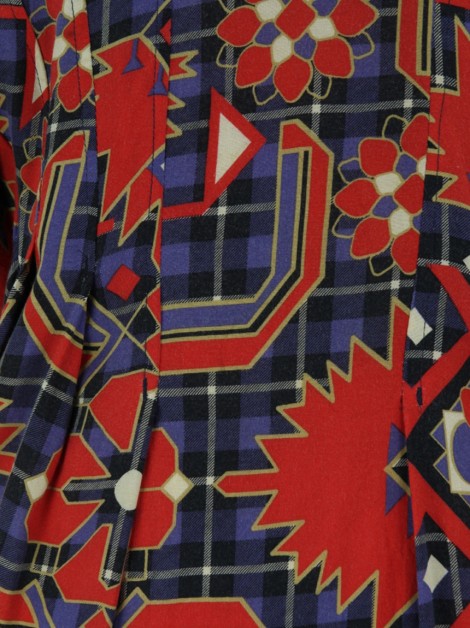 Vestido Herchcovitch; Alexandre Estampado Tricolor