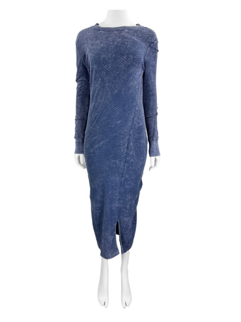 Vestido Norah Jour et Nuit Texturizado Azul