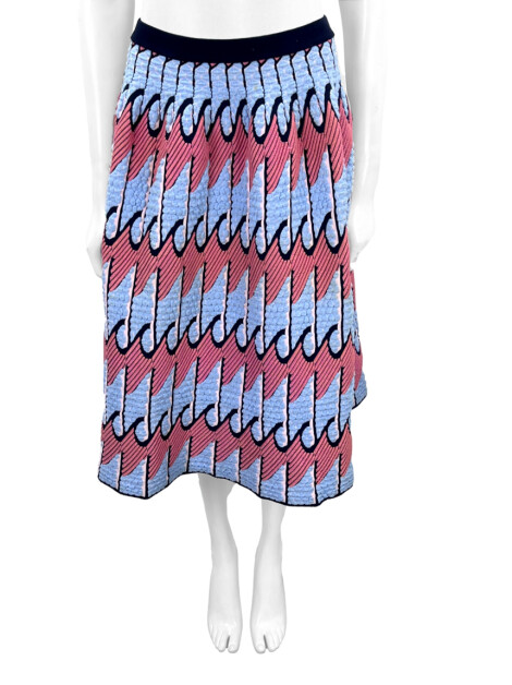 Saia Gig Couture Crochê Coloridos