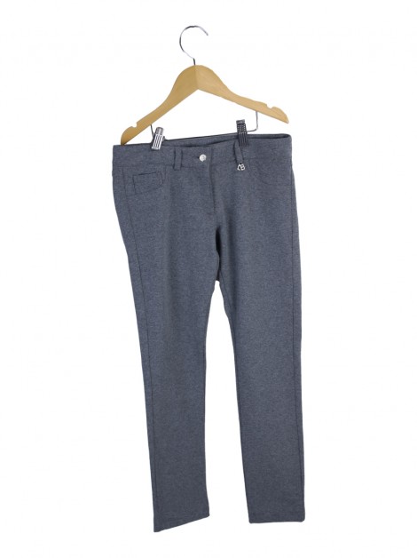 Calça Laura Biagiotti Tecido Cinza Infantil